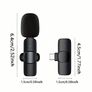 K60 Wireless Lavalier Microphone | Clip-On Mic for iPhone & Android USB-C - 08311 Image 3