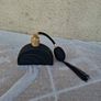 By post only vintage black perfume bottle Image 3