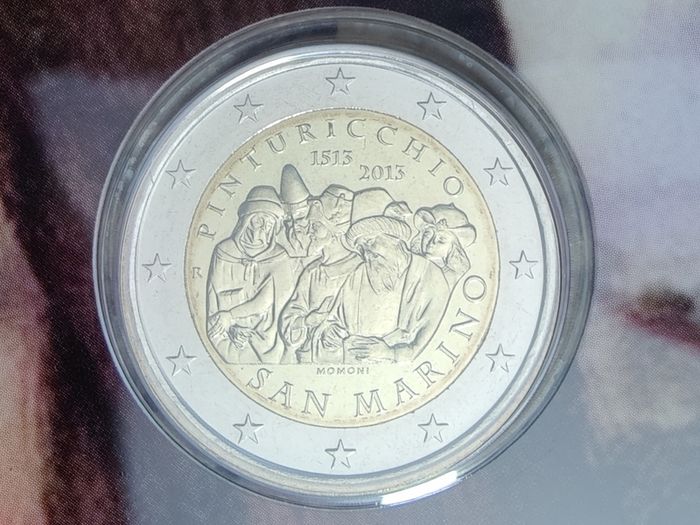 San Marino 2 Euro Brilliant Uncirculated Coin 2013 - Pinturicchio
