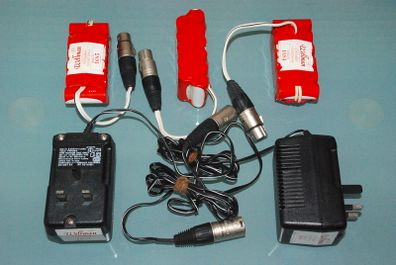 3x Wellman Batteries & Chargers