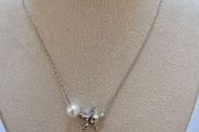 Brand New Pearl &amp; Starfish Pendant Necklace