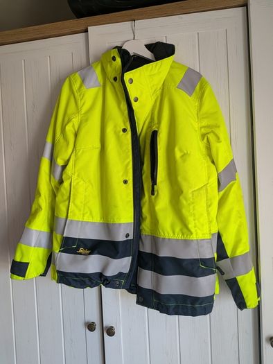 Ladies site winter work jacket hi vis