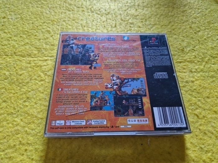 Creatures PlayStation1 ps1 PlayStation2 ps2 games Original