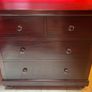Mahogany Wardrobe And Matching Chest Of Drawers . Image 6