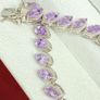 Moroccan Amethyst Cluster Bracelet Image 4