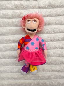 Zingzillas Panzee Soft Plush Cbeebies 2009 Mini approx. 22 cm. Vivid Used Dirty Please see photos