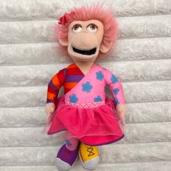 Zingzillas Panzee Soft Plush Cbeebies 2009 Mini approx. 22 cm. Vivid Used Dirty Please see photos