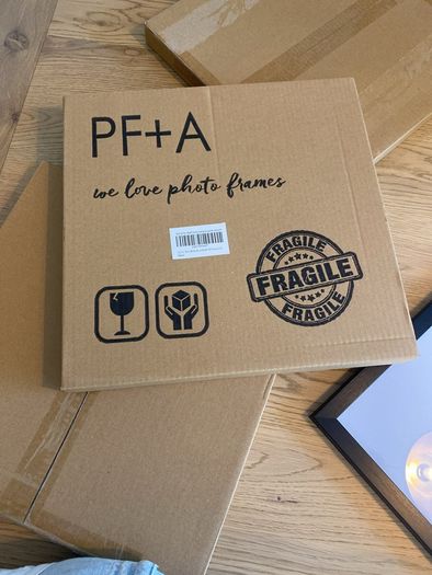3 brand new picture frames