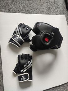 Head guard, MMA Gloves