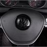 Car Steering Wheel Sticker ABS Auto Emblem Badge Decoration For Volkswagen VW GTI Passat B6 Golf 4 Polo Jetta Beetle Tiguan CC Image 2