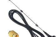 12dBi Dual Band WiFi Antenna 2.4GHz / 5.8GHz Signal Booster with Magnetic Base - SMA Male Connector - 26211