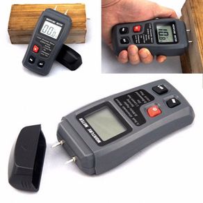 Digital LCD Wood Moisture Meter Humidity Tester Timber Damp Detector