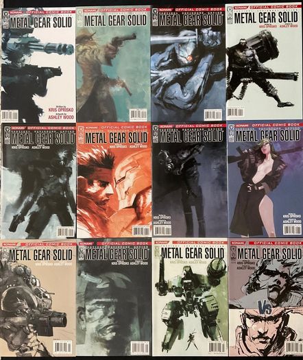 Metal Gear Solid - IDW Comic Collection #1 - #12