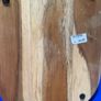 wooden cheese platter with fork and knife Image 4