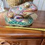Brass Huge antique Frog Image 2