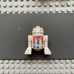 lego Star Wars sw0373 Astromech Droid, R5-D8 / R5-D4 minifigure- Truncated Cone Head, Blue Center Panel