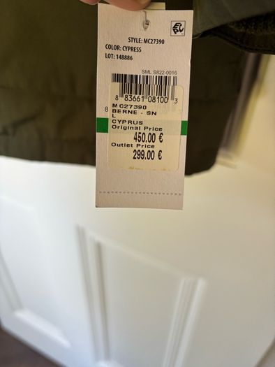 Brand new Mens Michael Kors Coat Large
