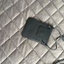 VINTAGE celtic navy crossbody small leather purse fold over ,crossbody fit fold over closure with small pocket on back Image 2