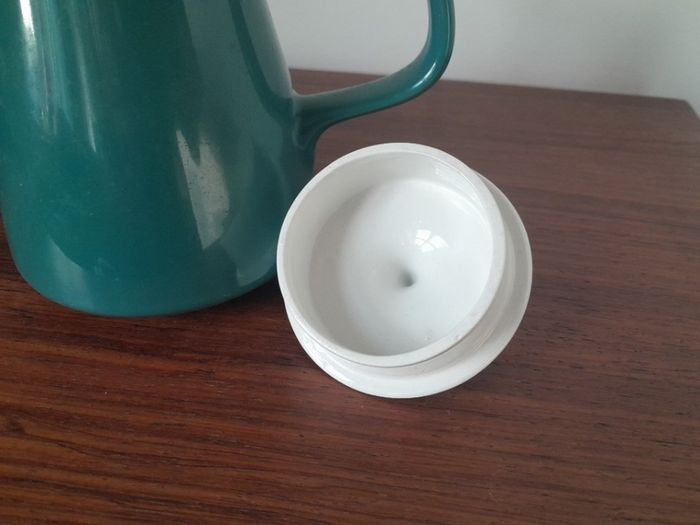 Vintage Poole Twin Tone Coffee Pot