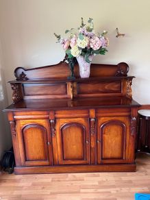 French Mahogany Chiffonier Sideboard
