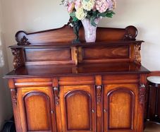 French Mahogany Chiffonier Sideboard