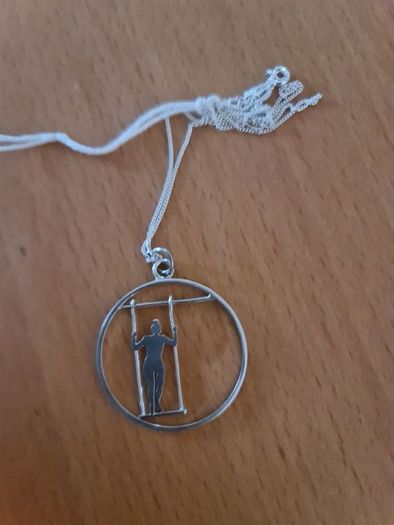 Pure silver necklace made in Spain