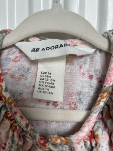 Cotton dress baby girl H&M