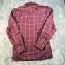 Hoggs Of Fife Micro Fleece Lined Check Shirt In Bramble Red Medium - Size Small Image 10