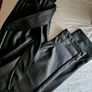 Leather look pants Image 6