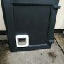 pvc door with electronic cat flap. Image 6