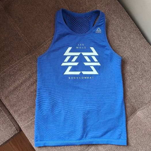 Acid Blue Reebok Tank top size S