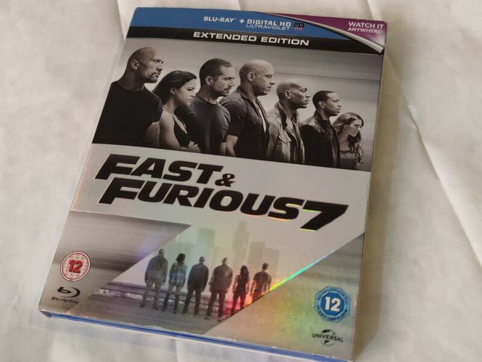 As New Fast & Furious 7 Blu-ray