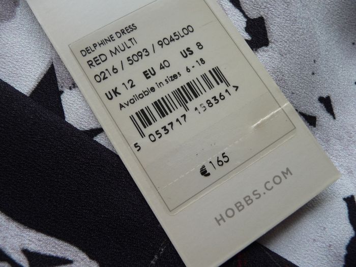 Hobbs Delphine Dress UK12