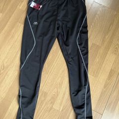 Black men's warm leggings