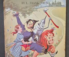 Vintage Style  Metal Sign. The wizard of Oz.