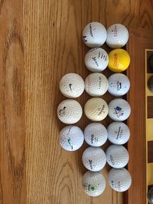 17 Assorted Golf Balls