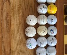 17 Assorted Golf Balls
