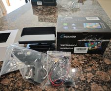2025 Carpuride W502B PRO Motorcycle GPS Wireless Carplay/Android Auto, 5" Waterproof Motorbike Touch Screen