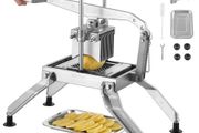 Vegetable Slicer, 3/8 and 3/16 inch Tomato Slicer, Stainless Steel and Aluminum Alloy Vegetable Cutter Slicer,