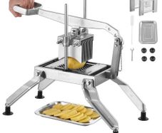 Vegetable Slicer, 3/8 and 3/16 inch Tomato Slicer, Stainless Steel and Aluminum Alloy Vegetable Cutter Slicer,