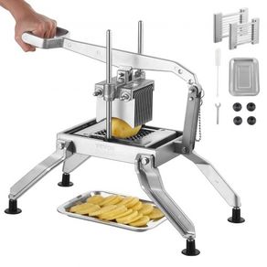 Vegetable Slicer, 3/8 and 3/16 inch Tomato Slicer, Stainless Steel and Aluminum Alloy Vegetable Cutter Slicer,