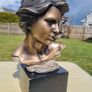 Sculpture of a woman's head Image 6