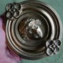 Antique  Heavy Brass Door Knocker Image 4
