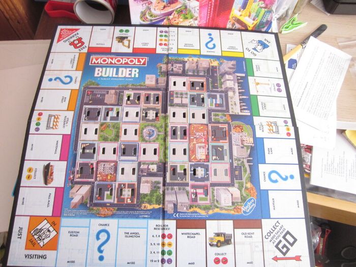 Monopoly Builder Board Game