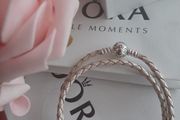 New genuine pandora double leather bracelet