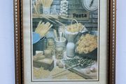 Vintage Framed Pasta Kitchen Print