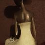 art decco style lady 6.5 x 5 Image 3