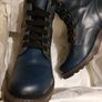 The Fly London Leather Blue Ankle Boot - Size 4 (37) Image 9