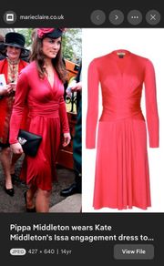 Issa london wrap dress as worn by Kate Middleton