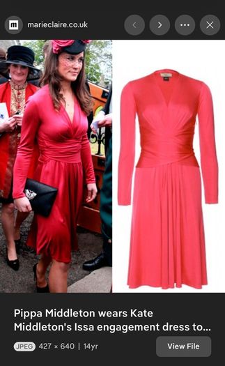Issa london wrap dress as worn by Kate Middleton